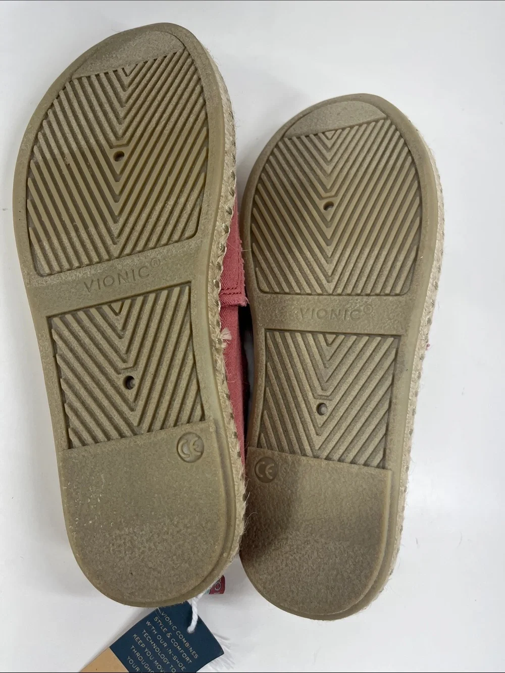 NWT Vionic Beach Laguna Espadrilles Size 6